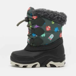 Friboo Niños Botas Para La Nieve - Khaki